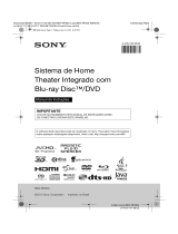 Sony BDV-NF620 Manual do proprietário
