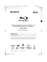 Sony BDV-F500 Manual do proprietário