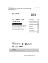 Sony SHAKE-X1D Manual do proprietário