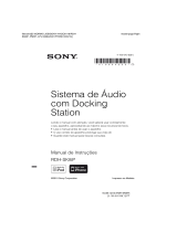 Sony RDH-SK8iP Manual do proprietário