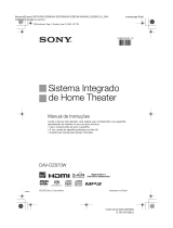 Sony DAV-DZ870W Manual do proprietário