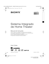 Sony DAV-TZ200 Manual do proprietário