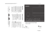Sony DAV-IS10 Manual do proprietário