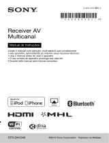 Sony STR-DN1040 Manual do proprietário