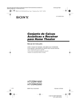 Sony HT-DDW1600 Manual do proprietário