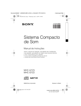Sony MHC-GTZ2 Manual do proprietário