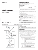 Sony ICF-S10MK2 Manual do proprietário