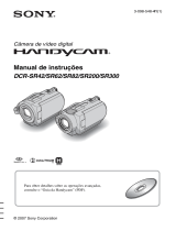 Sony DCR-SR62 Manual do proprietário