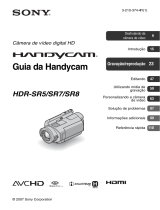 Sony HDR-SR5 Manual do proprietário