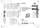 Sony DCR-DVD910 Manual do proprietário