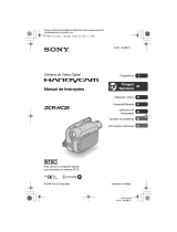 Sony DCR-HC26 Manual do proprietário