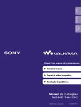 Sony NWZ-E443 Manual do proprietário