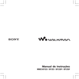 Sony NWZ-B133F Manual do proprietário