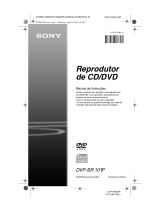 Sony DVP-SR101P Manual do proprietário