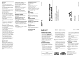 Sony D-FJ0030 Manual do proprietário