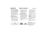 Sony D-NF421 Manual do proprietário