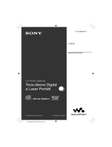 Sony D-NE321 Manual do proprietário