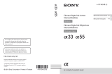 Sony SLT-A33L Manual do usuário