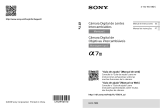 Sony ILCE-7M3 Manual do proprietário