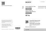 Sony ILCE-7RM2 Manual do proprietário