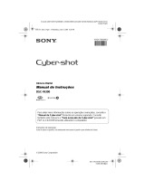 Sony DSC-W300 Manual do proprietário