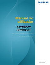 Samsung S27D850T Manual do usuário