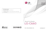 LG LGC660.AMYSBK Manual do usuário