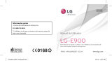 LG LGE900.AVIPBK Manual do usuário