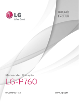 LG LGP760.AGRCBK Manual do usuário