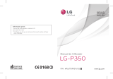 LG LGP350.ASLOSV Manual do usuário