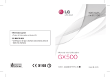 LG GX500.AGRCBK Manual do usuário