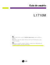 LG L1710M Manual do proprietário
