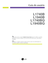 LG L1740BQC Manual do proprietário
