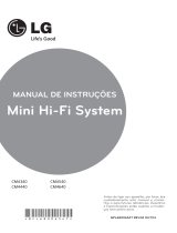 LG CM4340 Manual do usuário