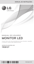 LG 19EB13T-B Manual do usuário
