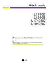 LG L1740B Manual do usuário