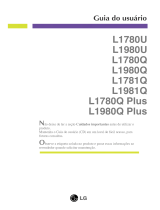 LG L1980Q plus Manual do usuário