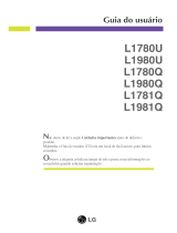 LG L1980U Manual do usuário