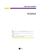 LG W3000H-BNS Manual do usuário