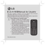 LG LGA190B.ABTMNV Manual do usuário