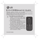 LG LGA180B.ABTMDG Manual do usuário