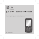 LG LGC105.AVENRD Manual do usuário