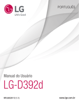 LG LGD392D.ACLRWH Manual do usuário