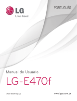 LG E470 Manual do usuário