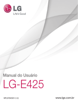 LG LGE425F.AISRBK Manual do usuário