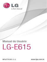 LG LGE615F.ATHABK Manual do usuário