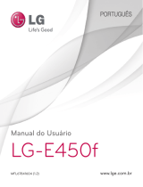 LG LGE450F.ACLRWH Manual do usuário