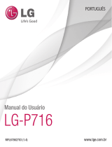 LG LGP716 Manual do usuário