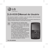 LG LGX335 Manual do usuário