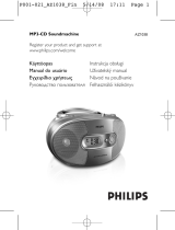 Philips AZ1038/12 Manual do usuário
